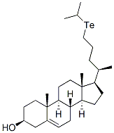 24-(isopropyltelluro)chol-5-en-3 beta-ol|