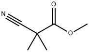 2,2-DIMETHYLCYANOACETATE METHYL ESTER 化学構造式