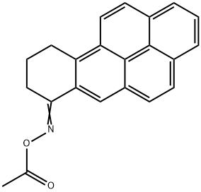 9,10-DIHYDRO-1-BENZO[A]PYRENE-7(8H)-ONE O-ACETYL OXIME|9,10-DIHYDRO-1-BENZO[A]PYRENE-7(8H)-ONE O-ACETYL OXIME