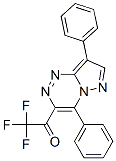 1-(2,7-diphenyl-1,4,5,9-tetrazabicyclo[4.3.0]nona-2,4,6,8-tetraen-3-yl )-2,2,2-trifluoro-ethanone|