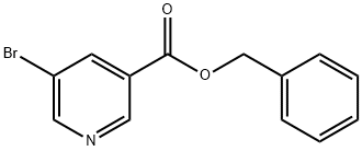 5-Bromo-nicotinic acid benzyl ester 结构式