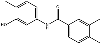 Benzamide, N-(3-hydroxy-4-methylphenyl)-3,4-dimethyl- (9CI) Struktur
