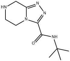 N-tert-butyl-5,6,7,8-tetrahydro-[1,2,4]triazolo[4,3-a]pyrazine-3-carboxamide|