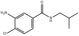 3-氨基-4-氯-N-异丁基苯甲酰胺, 723291-67-6, 结构式