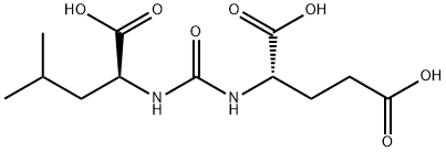 N-[[[(1S)-1-CARBOXY-3-METHYLBUTYL]AMINO]CARBONYL]-L-GLUTAMIC ACID Structure