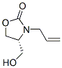 2-Oxazolidinone,4-(hydroxymethyl)-3-(2-propenyl)-,(4R)-(9CI) Struktur