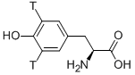 L-TYROSINE-[RING-3,5-3H],7234-03-9,结构式