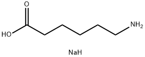 Sodium 6-aminohexanoate Structure