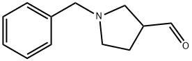 1-BENZYLPYRROLIDINE-3-CARBALDEHYDE 化学構造式