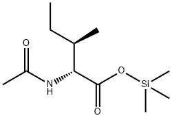 N-Acetyl-D-isoleucine trimethylsilyl ester|