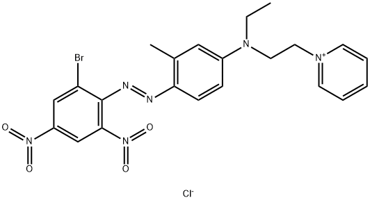72361-40-1 1-[2-[[4-[(2-溴-4,6-二硝基苯基)偶氮]-3-甲基苯基]乙氨基]乙基]吡啶翁氯化物