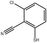 2-氯-6-巯基苯腈 结构式