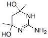 4,6-Pyrimidinediol, 2-amino-1,4,5,6-tetrahydro-4,6-dimethyl- (9CI) 结构式