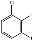 3-CHLORO-2-FLUOROIODOBENZENE Struktur