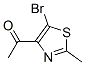Ethanone, 1-(5-bromo-2-methyl-4-thiazolyl)- (9CI) Structure