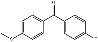(4-fluorophenyl)(4-(methylthio)phenyl)methanone|