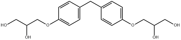 双酚F(2,3-二羟基丙醚), 72406-26-9, 结构式