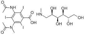methylglucamine metrizoate,7241-11-4,结构式