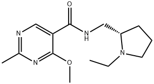 72412-31-8 N-[[(2S)-1-ethylpyrrolidin-2-yl]methyl]-4-methoxy-2-methyl-pyrimidine- 5-carboxamide