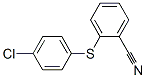 2-[(4-chlorophenyl)thio]benzonitrile 结构式