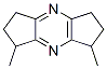 1,7-dimethyl-2,3,6,7-tetrahydro-1H,5H-biscyclopentapyrazine,72438-07-4,结构式