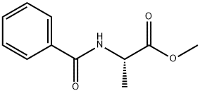 N-苯甲酰基-L-丙氨酸甲酯,7244-67-9,结构式