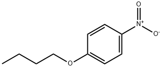 1-ブトキシ-4-ニトロベンゼン 化学構造式