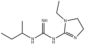 Guanidine, N-(1-ethyl-4,5-dihydro-1H-imidazol-2-yl)-N-(1-methylpropyl)- (9CI)|