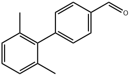 4-(2,6-Dimethylphenyl)benzaldehyde 化学構造式