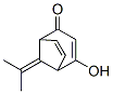 Bicyclo[3.2.1]octa-3,6-dien-2-one, 4-hydroxy-8-(1-methylethylidene)- (9CI) 结构式