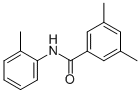 3,5-dimethyl-N-(2-methylphenyl)benzamide 化学構造式