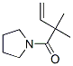 Pyrrolidine, 1-(2,2-dimethyl-1-oxo-3-butenyl)- (9CI) Structure