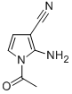 1H-Pyrrole-3-carbonitrile,1-acetyl-2-amino-|