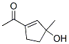 Ethanone, 1-(3-hydroxy-3-methyl-1-cyclopenten-1-yl)- (9CI) 结构式