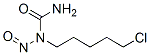 Urea, N-(5-chloropentyl)-N-nitroso- 结构式