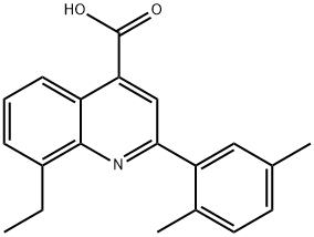 2-(2,5-dimethylphenyl)-8-ethylquinoline-4-carboxylic acid price.