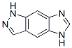 Imidazo[4,5-f]indazole, 1,5-dihydro- (9CI) Struktur