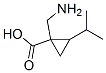 Cyclopropanecarboxylic acid, 1-(aminomethyl)-2-(1-methylethyl)- (9CI)|