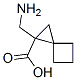 Spiro[2.3]hexane-1-carboxylic acid, 1-(aminomethyl)- (9CI) Struktur