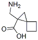 Spiro[2.3]hexane-1-carboxylic acid, 1-(aminomethyl)- (9CI),724773-02-8,结构式