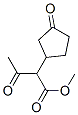 Cyclopentaneacetic acid, -alpha--acetyl-3-oxo-, methyl ester (9CI) Structure
