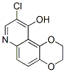 1,4-Dioxino[2,3-f]quinolin-10-ol,  9-chloro-2,3-dihydro-|