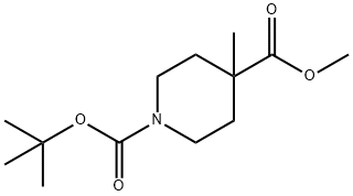 1,4-Piperidinedicarboxylic acid, 4-methyl-, 1-(1,1-dimethylethyl) 4-methyl ester