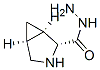 3-Azabicyclo[3.1.0]hexane-2-carboxylicacid,hydrazide,(1alpha,2alpha,5alpha)-(9CI) Structure