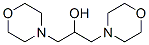 α-(4-モルホリニルメチル)-4-モルホリンエタノール 化学構造式
