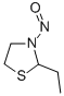 2-Ethyl-3-nitrosothiazolidine 化学構造式