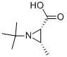 2-Aziridinecarboxylicacid,1-(1,1-dimethylethyl)-3-methyl-,cis-(9CI) 结构式