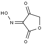 2,3,4(5H)-Furantrione,  3-oxime Structure