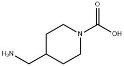 1-Piperidinecarboxylicacid,4-(aminomethyl)-(9CI) Structure