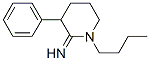1-butyl-3-phenyl-piperidin-2-imine,7253-61-4,结构式